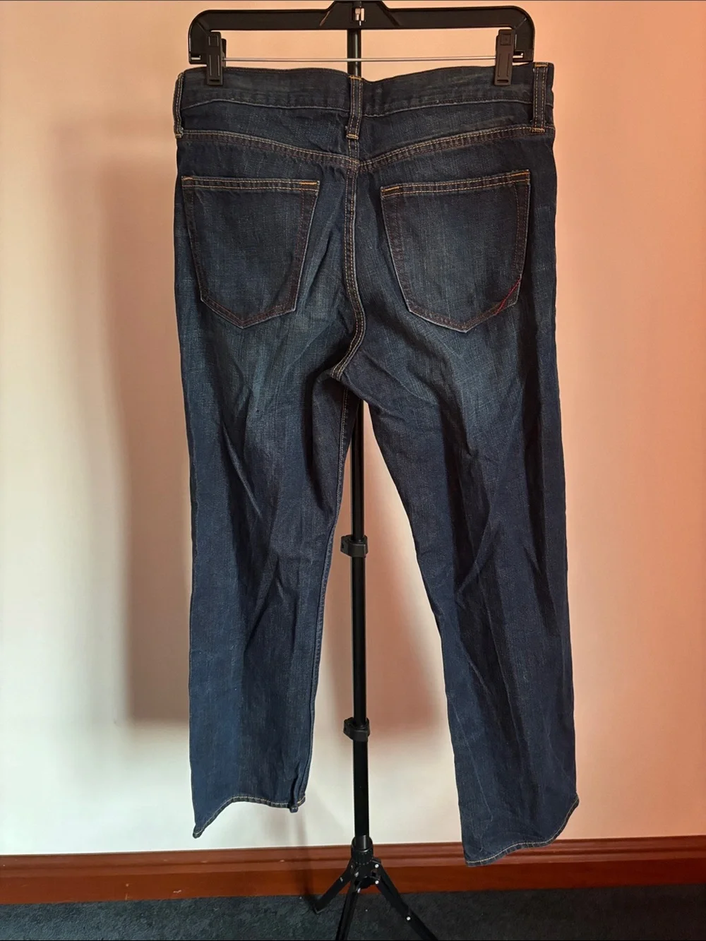 Banana Republic Dark Indigo Straight Jeans